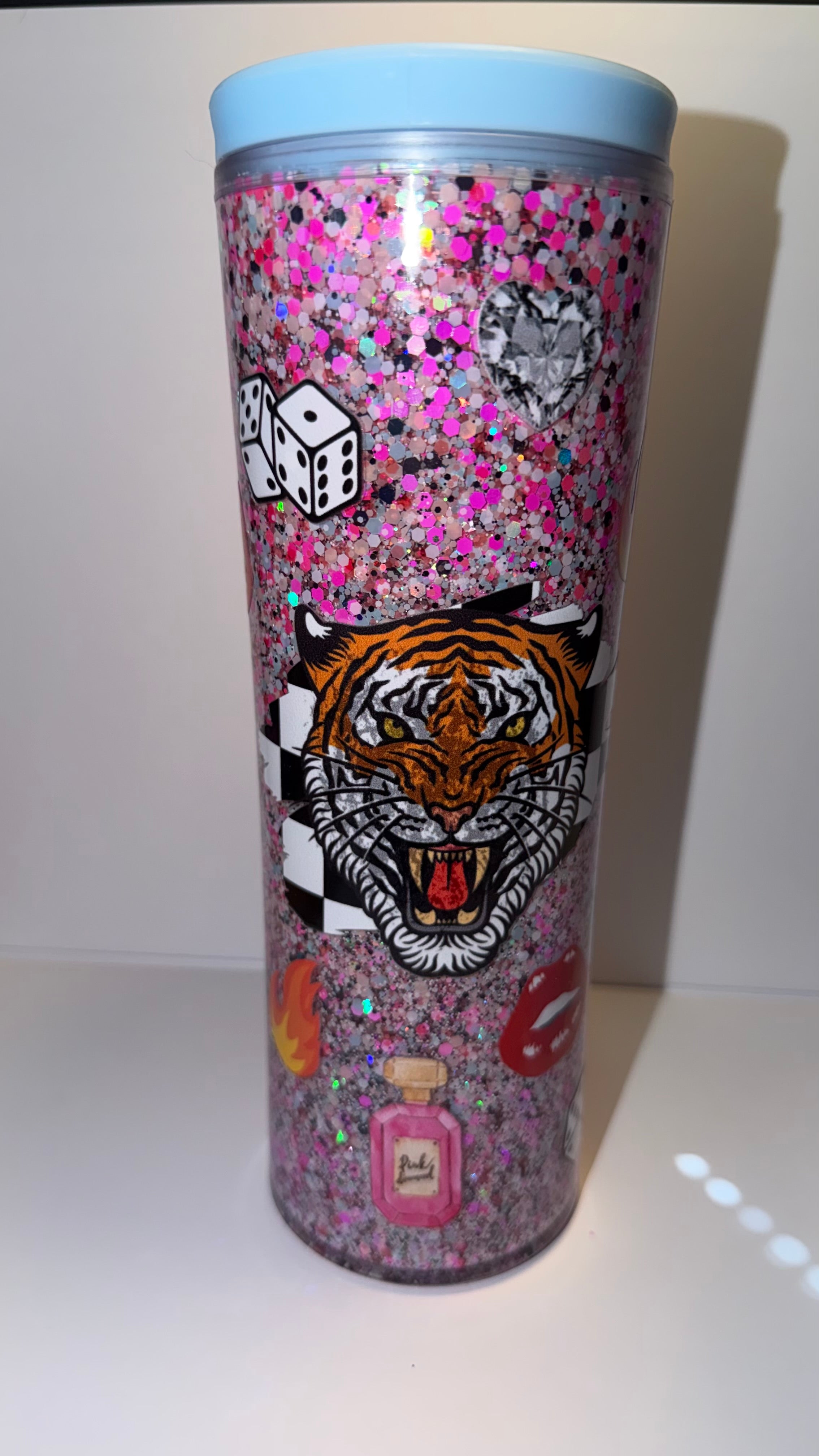 Tiger- frozen glitter